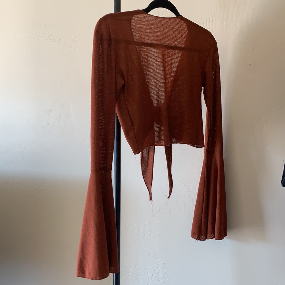 Orange crop top - Picture 2 of 2